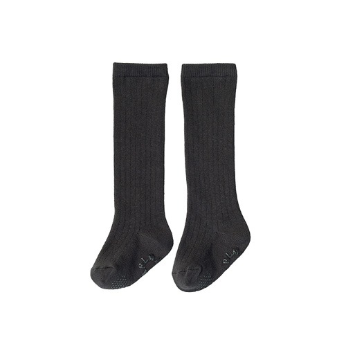 [단종 특가세일] knee socks 6 charcoal - 마르마르
