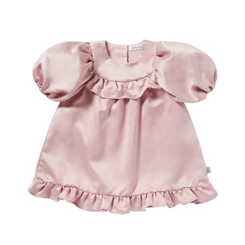 [a.toi baby] catherine frill dress pink - 마르마르