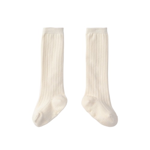 new knee socks 1 white - 마르마르