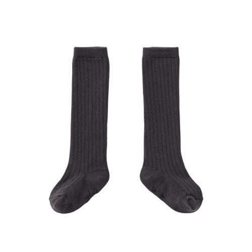 new knee socks 2 charcoal - 마르마르