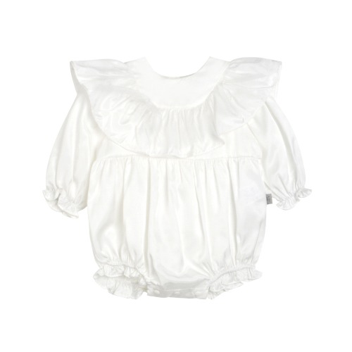 [a.toi baby] floa body suit off white - 마르마르