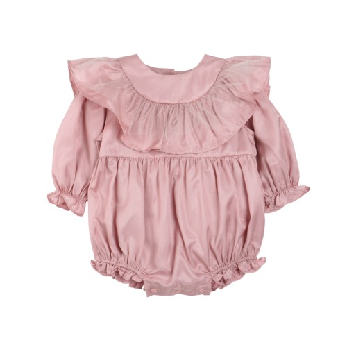 [a.toi baby] floa body suit pink - 마르마르